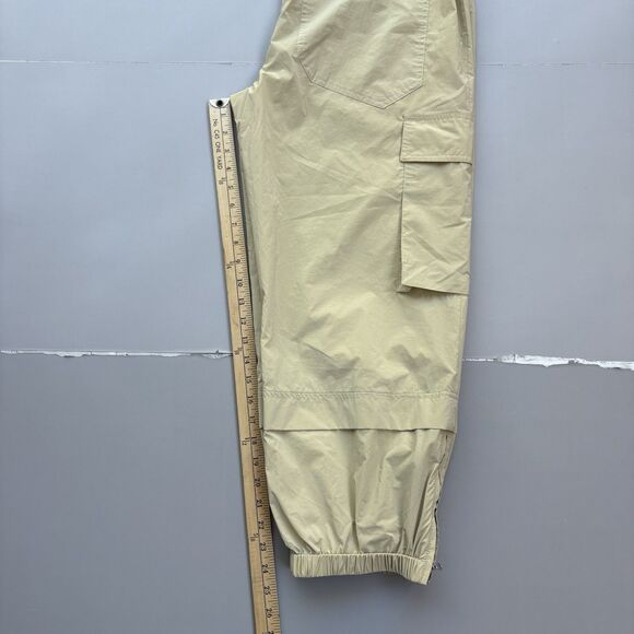 Tibi Women Small Powder Nylon Pull On High Rise Cargo Wilt Jogger Elastic Waist - Picture 10 of 13